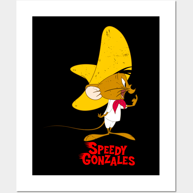 speedy gonzales Wall Art by small alley co